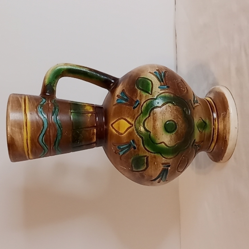 𝅺vintage 1950's Italian Style Pitcher/Vase Japanese